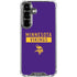 NFL Minnesota Vikings Purple Performance Series Galaxy S26 Plus Clear Case