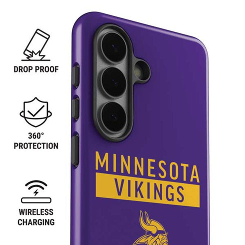 NFL Minnesota Vikings Purple Performance Series Galaxy S26 Plus Impact Case
