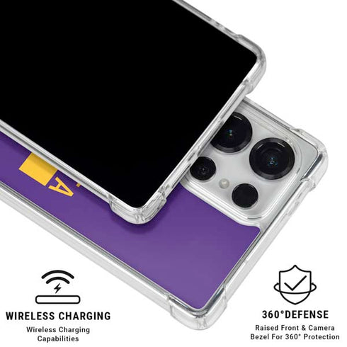 NFL Minnesota Vikings Purple Performance Series Galaxy S26 Ultra Clear Case