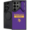 NFL Minnesota Vikings Purple Performance Series Galaxy S26 Ultra Kickstand Case