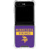 NFL Minnesota Vikings Purple Performance Series Galaxy Z Flip6 Clear Case