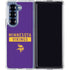 NFL Minnesota Vikings Purple Performance Series Galaxy Z Fold6 Clear Case