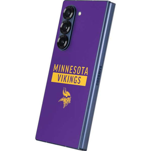 NFL Minnesota Vikings Purple Performance Series Galaxy Z Fold6 Skin