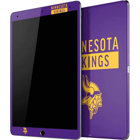 NFL Minnesota Vikings Purple Performance Series iPad Skins
