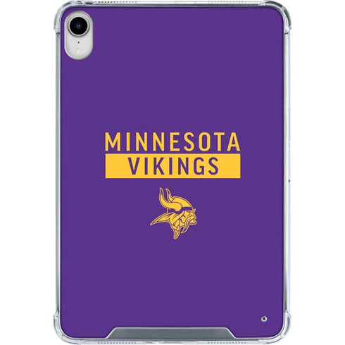 NFL Minnesota Vikings Purple Performance Series iPad 11th Gen (2025) Clear Case