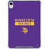 NFL Minnesota Vikings Purple Performance Series iPad 11th Gen (2025) Clear Case
