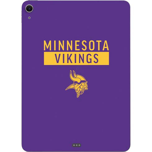 NFL Minnesota Vikings Purple Performance Series Apple iPad Air Skin