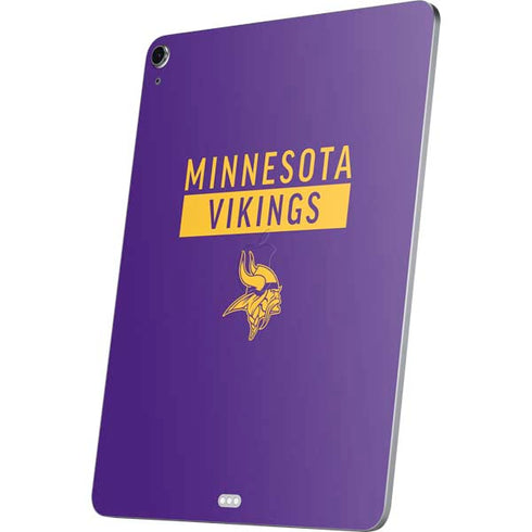 NFL Minnesota Vikings Purple Performance Series Apple iPad Air Skin