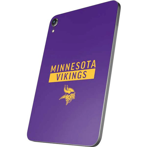 NFL Minnesota Vikings Purple Performance Series Apple iPad Mini Skin