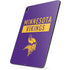 NFL Minnesota Vikings Purple Performance Series Apple iPad Pro Skin