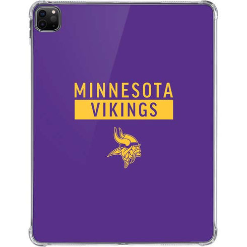 NFL Minnesota Vikings Purple Performance Series iPad Pro 11in (2024) Clear Case
