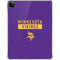 NFL Minnesota Vikings Purple Performance Series iPad Pro 11in (2024) Clear Case