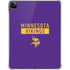 NFL Minnesota Vikings Purple Performance Series iPad Pro 11in (2024) Clear Case