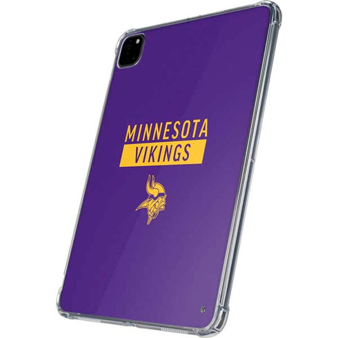 NFL Minnesota Vikings Purple Performance Series iPad Pro 11in (2024) Clear Case