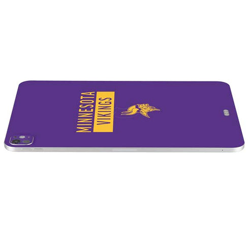 NFL Minnesota Vikings Purple Performance Series iPad Pro 13in M4 (2024) Skin