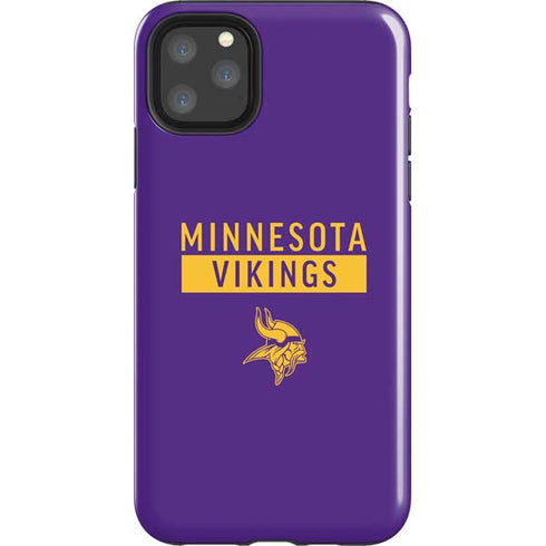 NFL Minnesota Vikings Purple Performance Series iPhone Cases