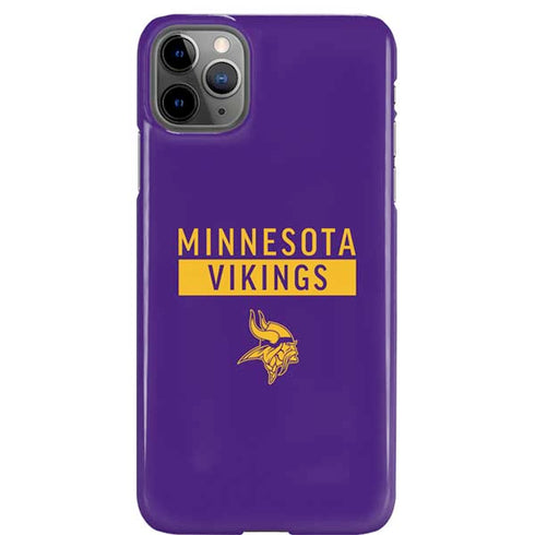 NFL Minnesota Vikings Purple Performance Series iPhone Cases
