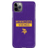 NFL Minnesota Vikings Purple Performance Series iPhone Cases