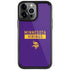 NFL Minnesota Vikings Purple Performance Series iPhone Cases