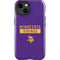NFL Minnesota Vikings Purple Performance Series iPhone 15 Impact Case