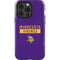 NFL Minnesota Vikings Purple Performance Series iPhone 15 Pro Impact Case