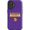 NFL Minnesota Vikings Purple Performance Series iPhone 16 Plus Impact Case