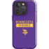 NFL Minnesota Vikings Purple Performance Series iPhone 16 Pro Impact Case
