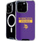 NFL Minnesota Vikings Purple Performance Series iPhone 16 Pro MagSafe Case
