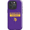 NFL Minnesota Vikings Purple Performance Series iPhone 16 Pro Magsafe Impact Case