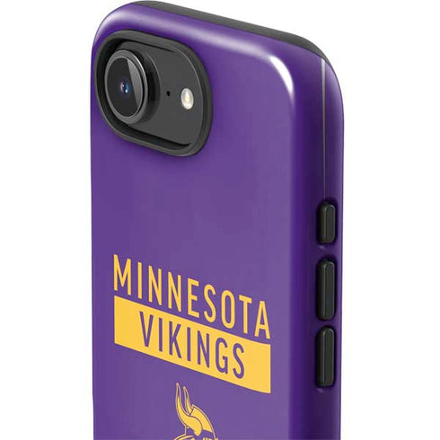 NFL Minnesota Vikings Purple Performance Series iPhone 16e Impact Case