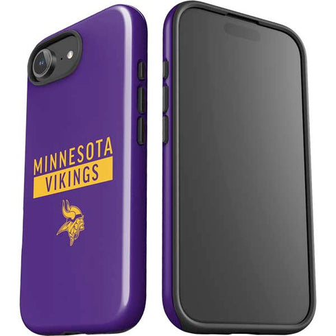 NFL Minnesota Vikings Purple Performance Series iPhone 16e Impact Case
