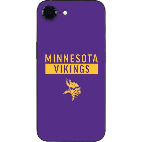 NFL Minnesota Vikings Purple Performance Series iPhone 16e Skin