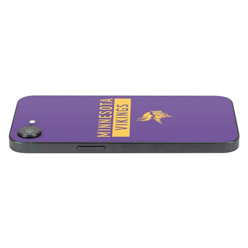 NFL Minnesota Vikings Purple Performance Series iPhone 16e Skin
