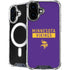 NFL Minnesota Vikings Purple Performance Series iPhone 17 MagSafe Case
