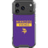 NFL Minnesota Vikings Purple Performance Series iPhone 18 Pro Clear Case