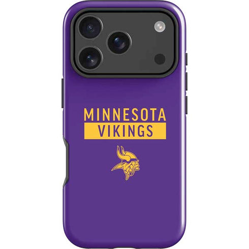 NFL Minnesota Vikings Purple Performance Series iPhone 18 Pro Impact Case