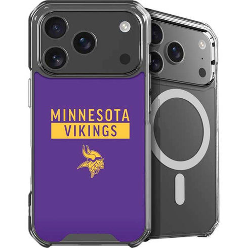 NFL Minnesota Vikings Purple Performance Series iPhone 18 Pro Max MagSafe Case