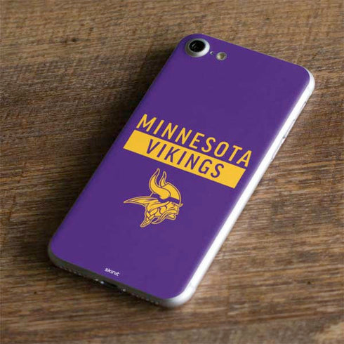 NFL Minnesota Vikings Purple Performance Series iPhone 8 Skin