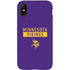 NFL Minnesota Vikings Purple Performance Series iPhone X Pro Case