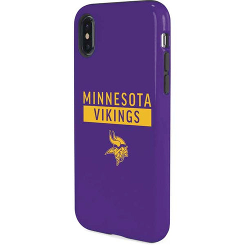 NFL Minnesota Vikings Purple Performance Series iPhone X Pro Case