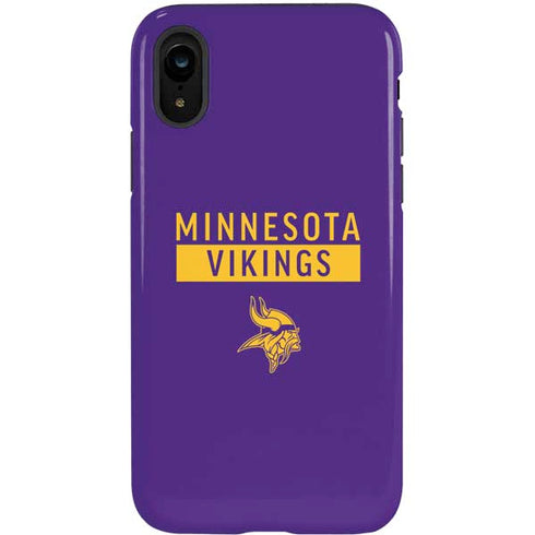 NFL Minnesota Vikings Purple Performance Series iPhone XR Pro Case