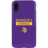 NFL Minnesota Vikings Purple Performance Series iPhone XR Pro Case