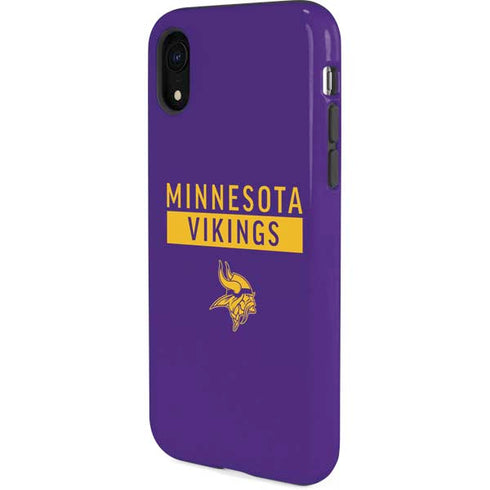 NFL Minnesota Vikings Purple Performance Series iPhone XR Pro Case