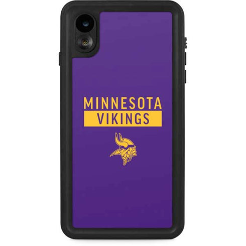 NFL Minnesota Vikings Purple Performance Series iPhone Cases