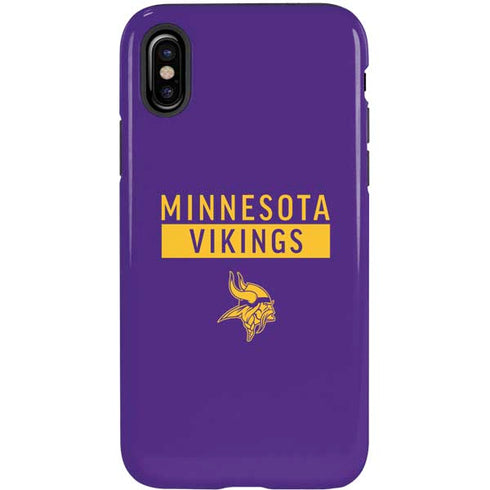 NFL Minnesota Vikings Purple Performance Series iPhone XS Pro Case