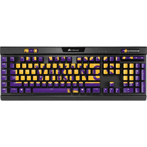 NFL Minnesota Vikings Purple Performance Series K95 RGB PLATINUM Mechanical Gaming Keyboard Skin