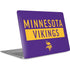 NFL Minnesota Vikings Purple Performance Series Apple MacBook Air Skin