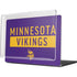 NFL Minnesota Vikings Purple Performance Series MacBook Pro 14in (2021-24) Case plus Skin