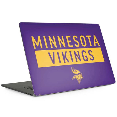 NFL Minnesota Vikings Purple Performance Series MacBook Skins