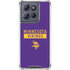 NFL Minnesota Vikings Purple Performance Series Moto G Stylus 5G (2025) Clear Case